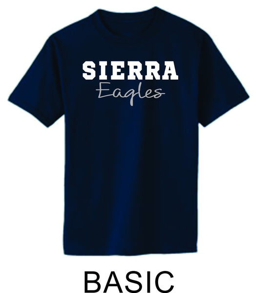 Sierra Basic Tee- 4 designs