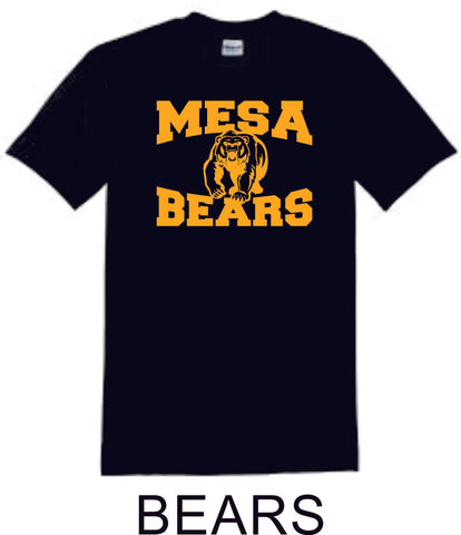 Mesa MS Basic BEARS Tee- Matte or Glitter