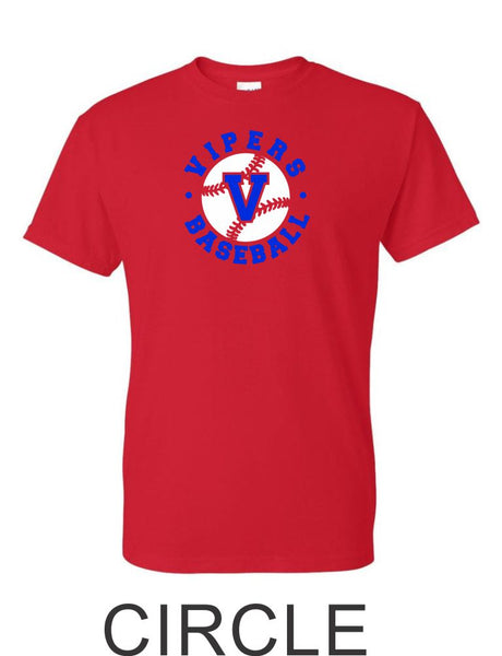 Vipers Basic Tee- 3 designs