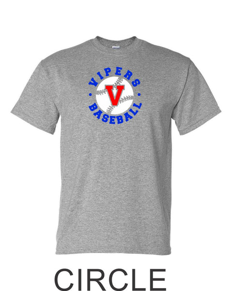 Vipers Basic Tee- 3 designs