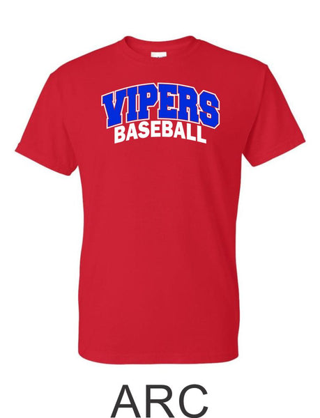 Vipers Basic Tee- 3 designs