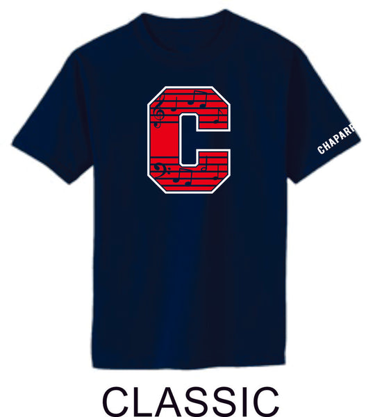 Chap Band Basic Tee- 3 Designs- Matte or Glitter