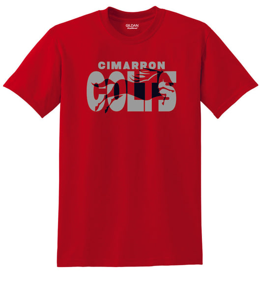 Cimarron Colts Tee - Matte or Glitter