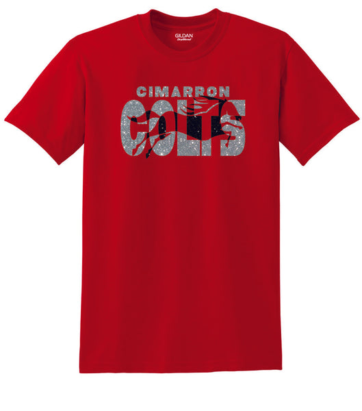 Cimarron Colts Tee - Matte or Glitter