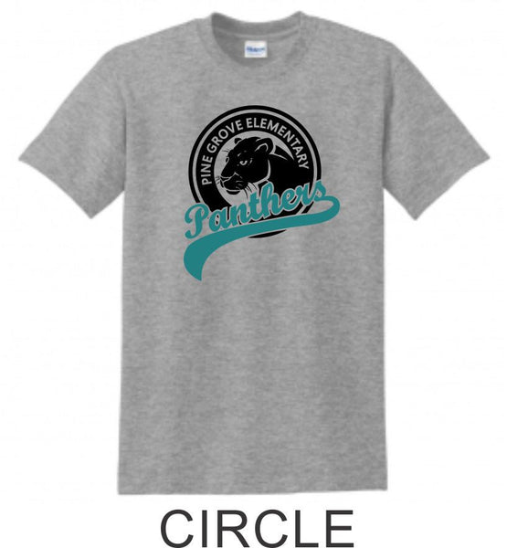 PGE Grey T-Shirt- 7 Designs