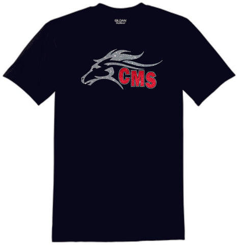Cimarron Horse Tee - Matte or Glitter