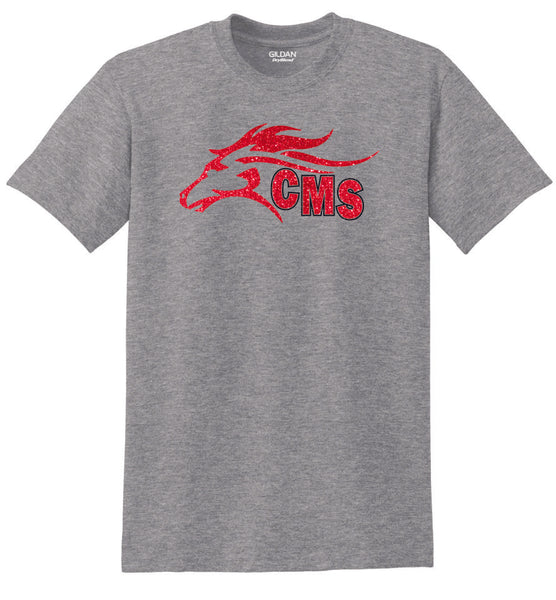 Cimarron Horse Tee - Matte or Glitter
