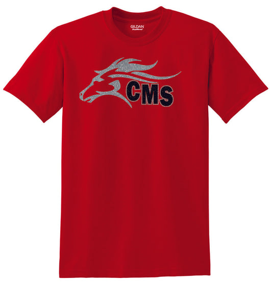 Cimarron Horse Tee - Matte or Glitter