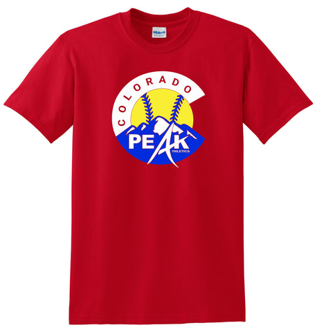 Peak Logo Basic Tee- Matte or Glitter