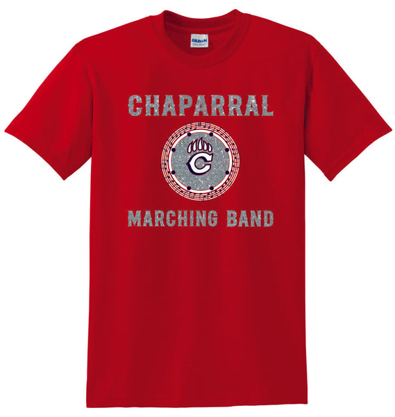 Chap Band Basic Logo Tee- Matte or Glitter