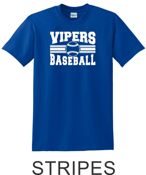 Vipers Basic Tee- 3 designs