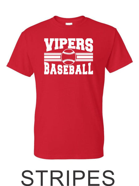 Vipers Basic Tee- 3 designs