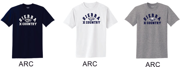 Sierra XCOUNTRY Basic Tee- 4 Designs- Matte or Glitter