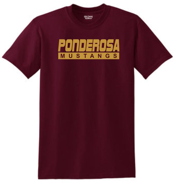 Pondo POMS Basic ATHLETIC Tee- Matte or Glitter