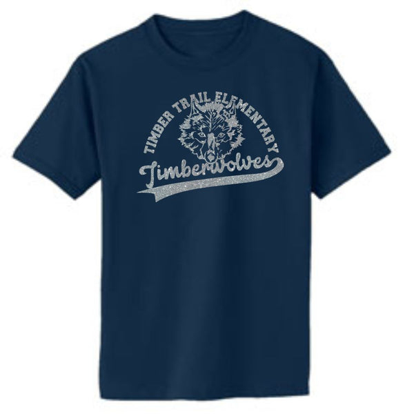 Timber Trail Basic BASIC Design Tee- Matte or Glitter