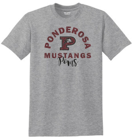 Pondo POMS Basic BASIC Tee- Matte or Glitter