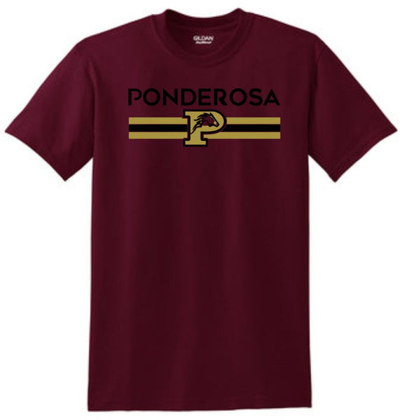 Pondo POMS Basic BARS Tee- Matte or Glitter
