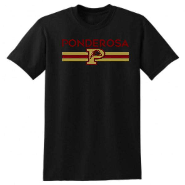 Pondo POMS Basic BARS Tee- Matte or Glitter
