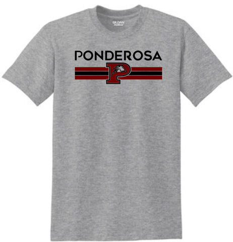 Pondo POMS Basic BARS Tee- Matte or Glitter