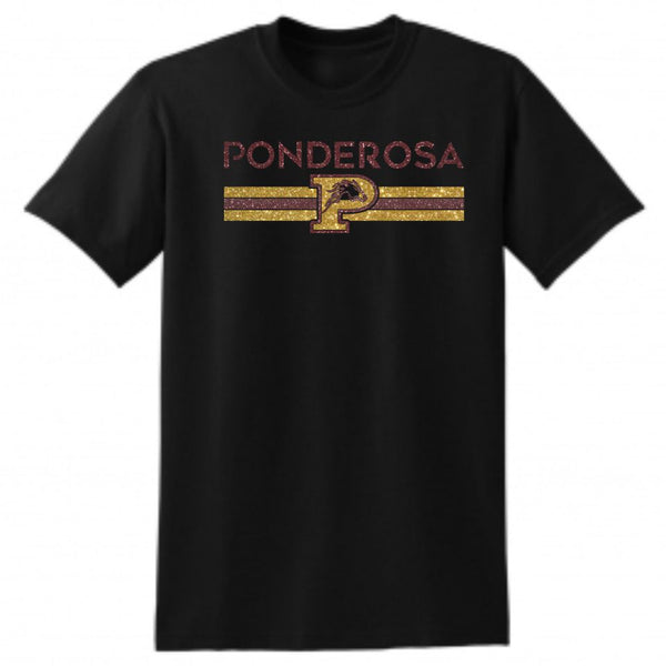 Pondo POMS Basic BARS Tee- Matte or Glitter