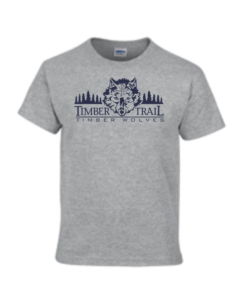 Timber Trail Basic LOGO Design Tee- Matte or Glitter