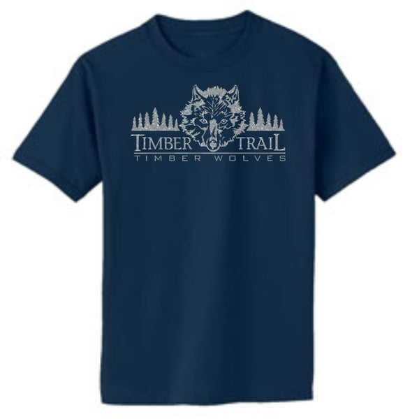 Timber Trail Basic LOGO Design Tee- Matte or Glitter