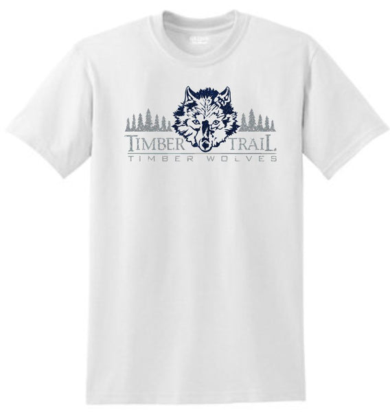 Timber Trail Basic LOGO Design Tee- Matte or Glitter