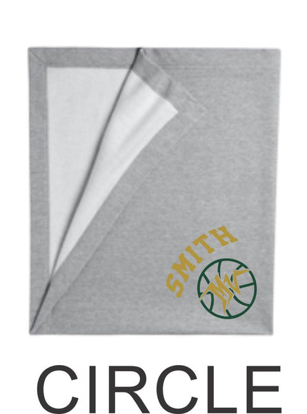 MVHS Basketball Blanket-2 designs- Matte or Glitter