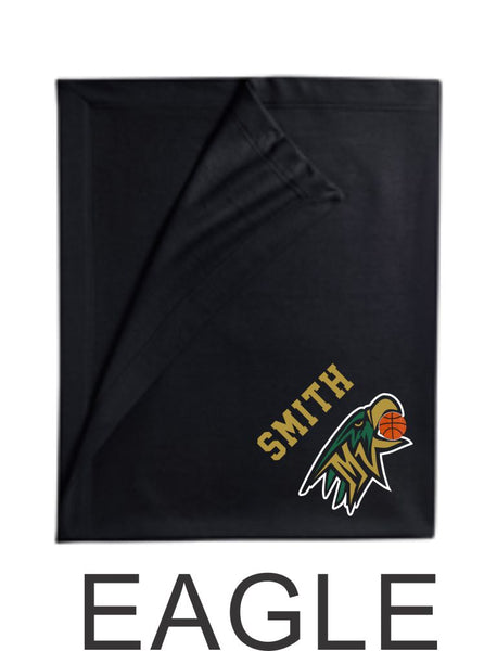 MVHS Basketball Blanket-2 designs- Matte or Glitter