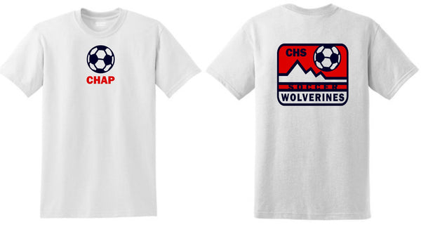Chap Soccer Basic MOUNTAIN Tee- Matte or Glitter