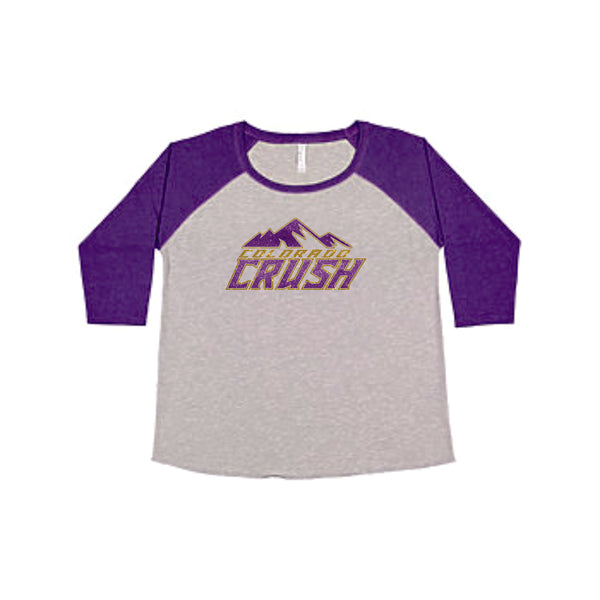 CO Crush Raglan- Ladies and Curvy Ladies