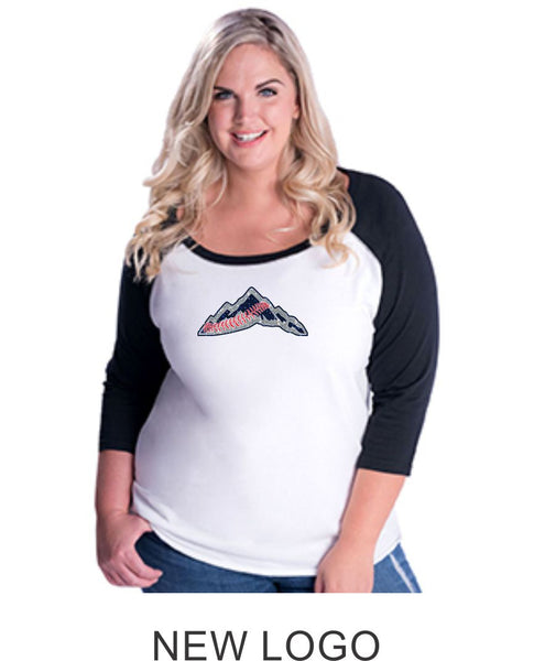 Magic Curvy Lady Raglan- 3 desings- Matte or Glitter