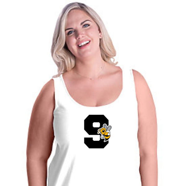 Sandlot Curvy Ladies Basic Tank- 3 designs- Matte or Glitter