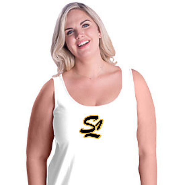 Sandlot Curvy Ladies Basic Tank- 3 designs- Matte or Glitter