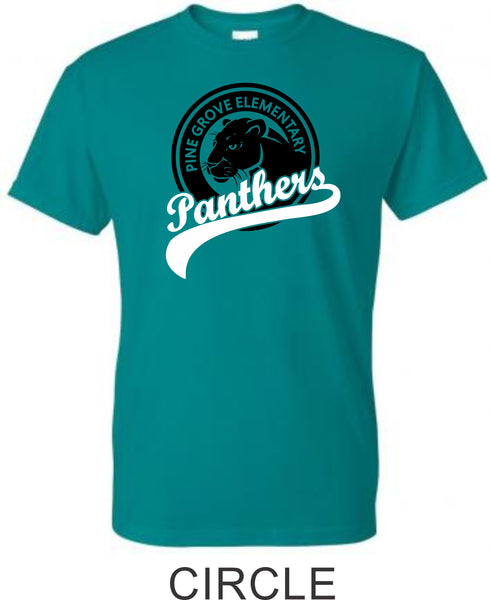 PGE Design Teal T-Shirt- 7 Designs