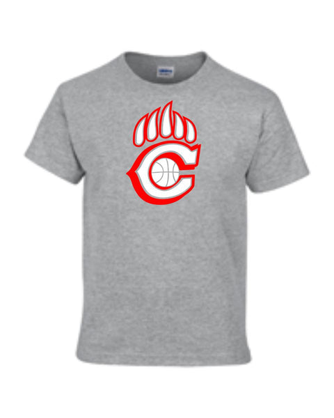 Chap Basketball Basic CLAW Tee- Matte or Glitter