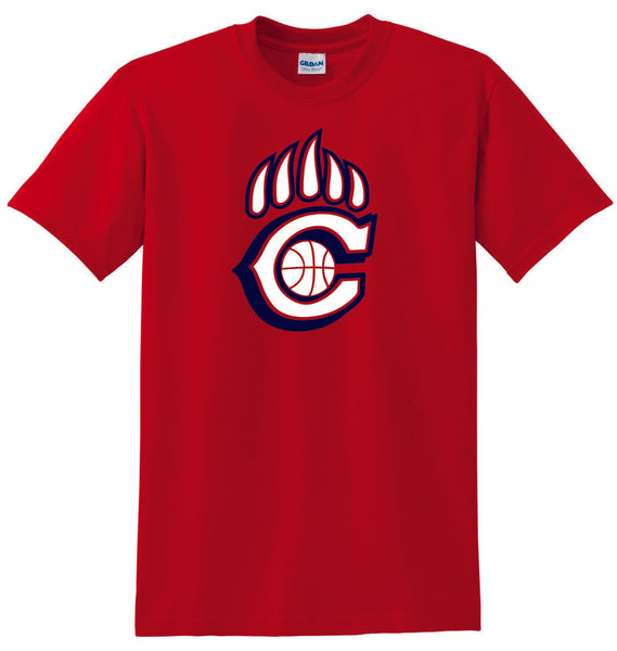 Chap Basketball Basic CLAW Tee- Matte or Glitter