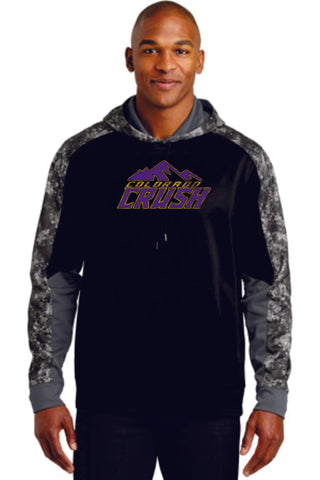 CO Crush Colorblock Hooded Wicking Sweatshirt