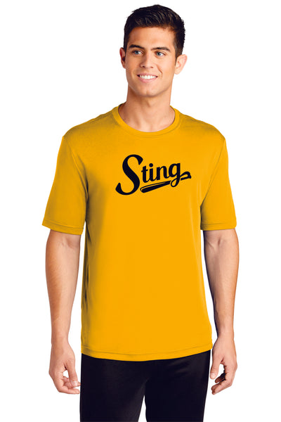 Sting Wicking Tee- 3 designs- 4 colors