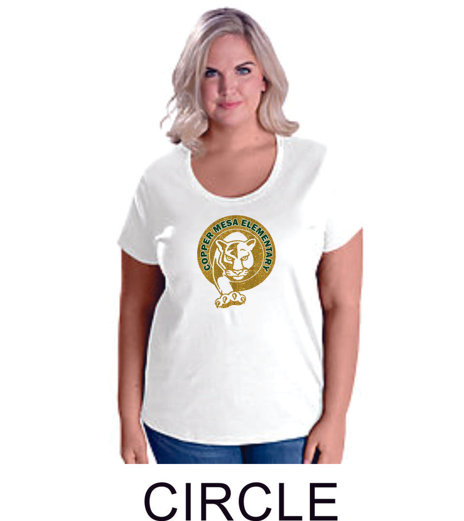 Womens T-Shirt: CL Shaka Circle