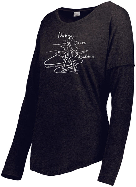 Danza Lux-triblend long sleeve tee- ladies, youth, and unisex sizes