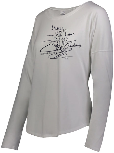 Danza Lux-triblend long sleeve tee- ladies, youth, and unisex sizes