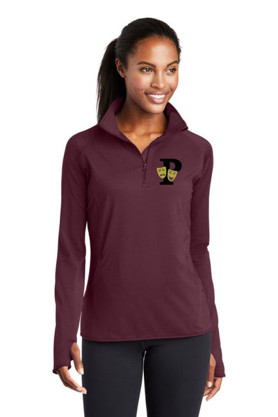 Pondo Theater Ladies Sports Wik 1/4 Zip Pullover