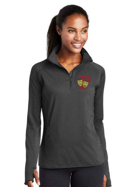 Pondo Theater Ladies Sports Wik 1/4 Zip Pullover