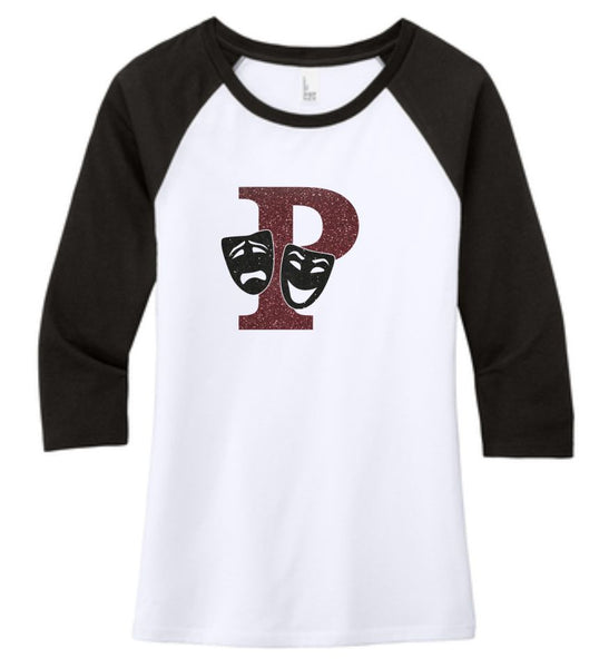 Pondo Theater Ladies Raglan Tee