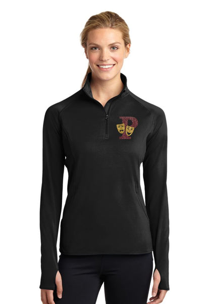 Pondo Theater Ladies Sports Wik 1/4 Zip Pullover