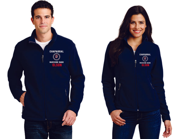 Chap Band Fleece Jacket- Ladies, Unisex, Youth sizes