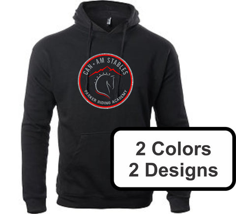 Can Am Stables Premium Unisex Hoodie - Matte or Glitter