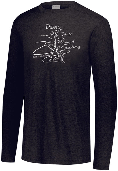 Danza Lux-triblend long sleeve tee- ladies, youth, and unisex sizes
