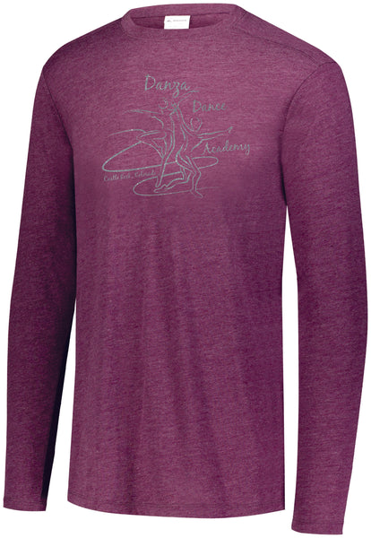 Danza Lux-triblend long sleeve tee- ladies, youth, and unisex sizes